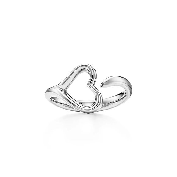 Tiffany & Co. - Elsa Peretti® Open Heart Ring - Picture 1 of 11